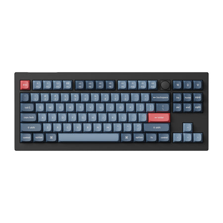 Image 2 for Keychron V3 Max QMK/VIA 80% Wireless Custom Mechanical Keyboard (Red Switch) – Carbon Black
