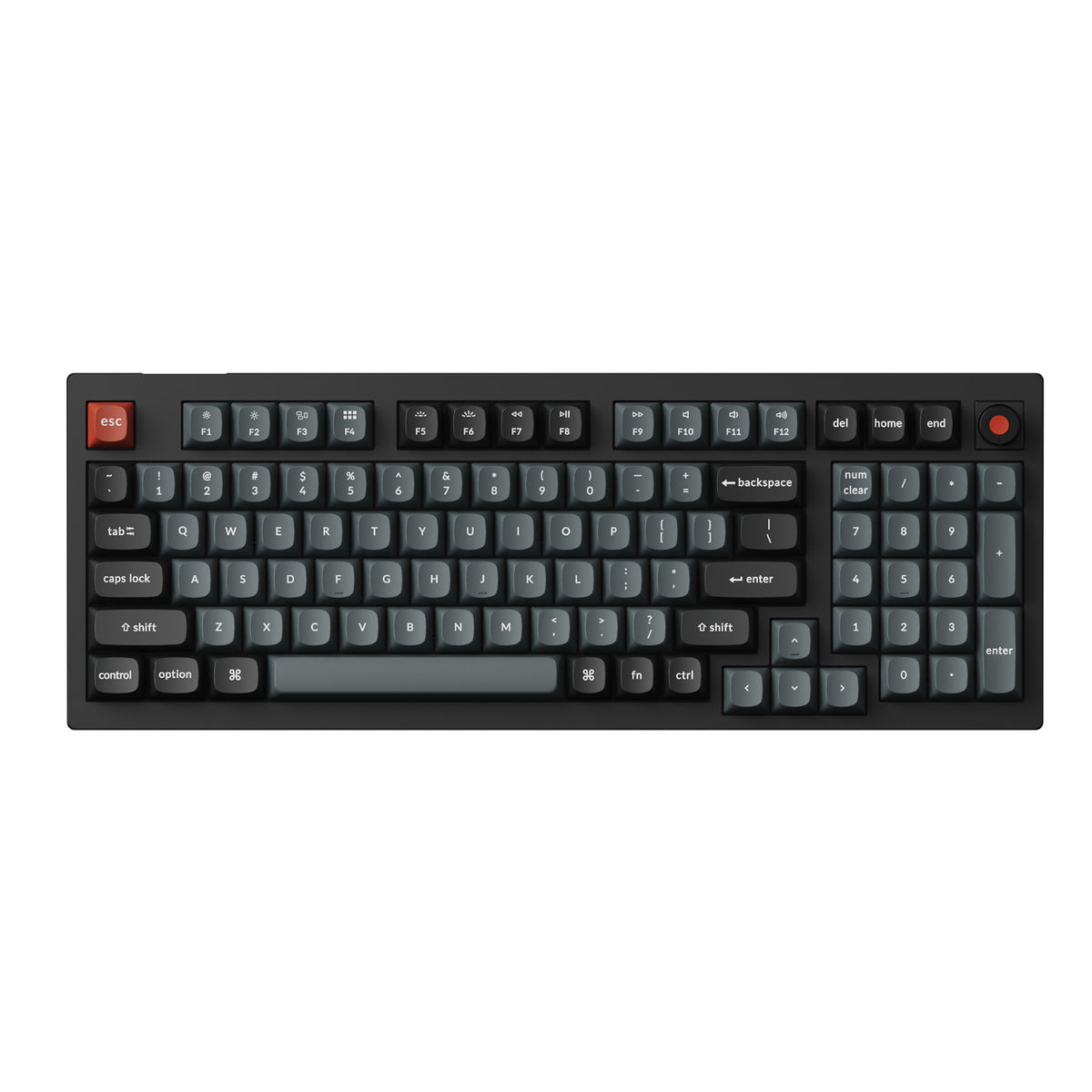 Image 2 for Keychron V5 Ultra 96% 8K Red Switch Hot-Swapple Silk POM RGB Wireless Keyboard