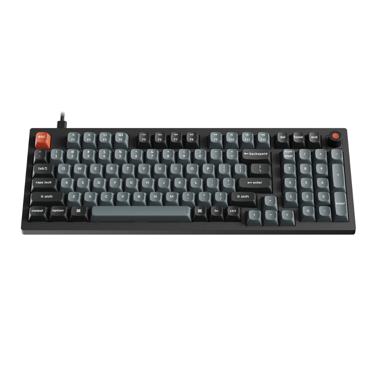 Image 3 for Keychron V5 Ultra 96% 8K Red Switch Hot-Swapple Silk POM RGB Wireless Keyboard