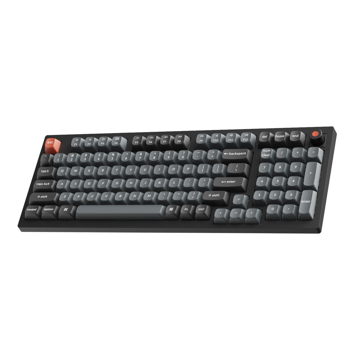 Image 4 for Keychron V5 Ultra 96% 8K Red Switch Hot-Swapple Silk POM RGB Wireless Keyboard