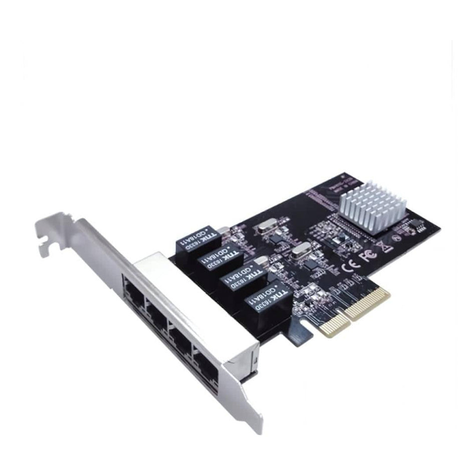 Vantec UGT-PC130GNA 4-Port PCIe Gigabit Ethernet Network Adapter Card
