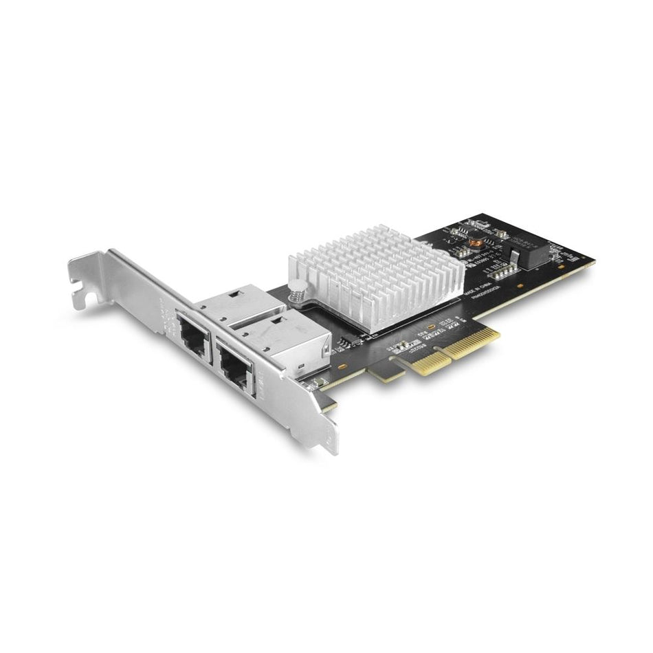 Vantec UGT-PC330GNA 2-Port 10G Network PCIe Card with Intel X550-AT Chip