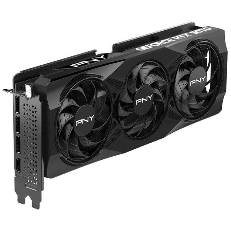 PNY GeForce RTX™ 5070 Standard Overclocked Triple Fan Graphics Card