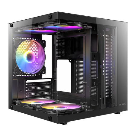 Image 1 for Antec VCX10M ARGB Micro-ATX | ITX Mini-Tower Gaming Chassis - Black