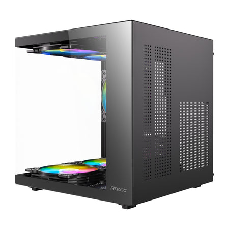 Image 3 for Antec VCX10M ARGB Micro-ATX | ITX Mini-Tower Gaming Chassis - Black