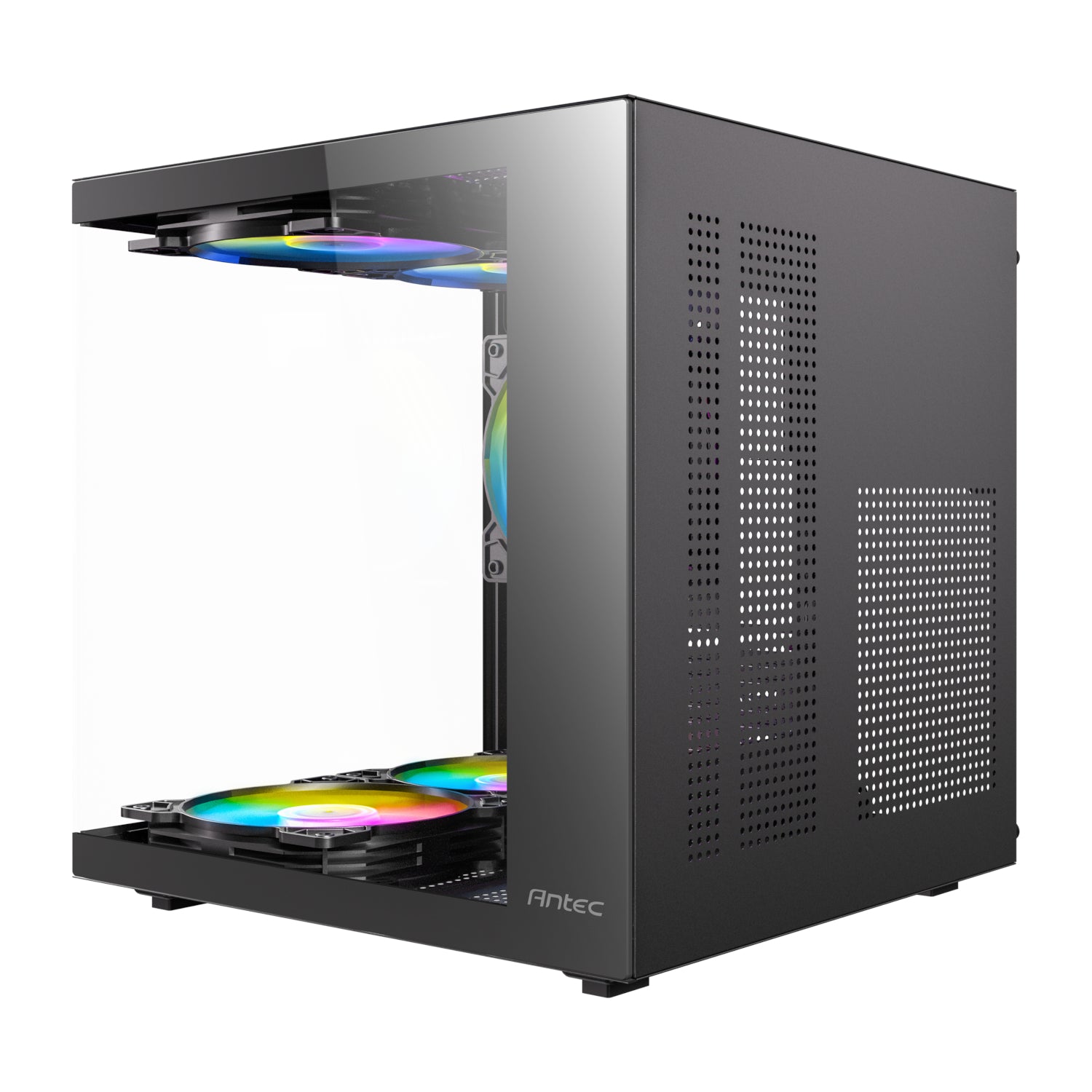 Image 3 for Antec VCX10M ARGB Micro-ATX | ITX Mini-Tower Gaming Chassis - Black