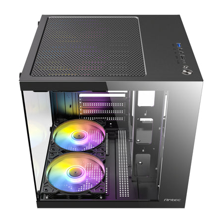 Image 4 for Antec VCX10M ARGB Micro-ATX | ITX Mini-Tower Gaming Chassis - Black
