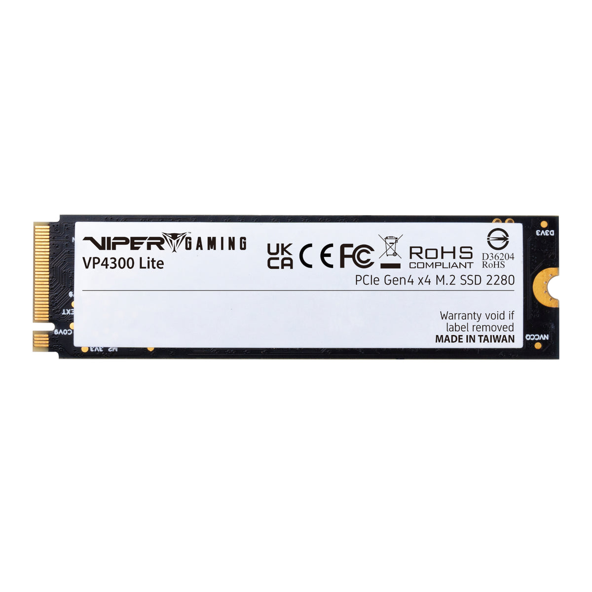Image 1 for Patriot Viper VP4300 Lite 2TB Gen 4 M.2 PCIe NVMe SSD