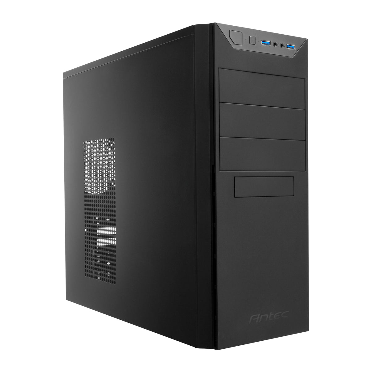 Image 1 for Antec VSK4000B ATX | Micro-ATX | ITX  Mini -Tower Chassis - Black