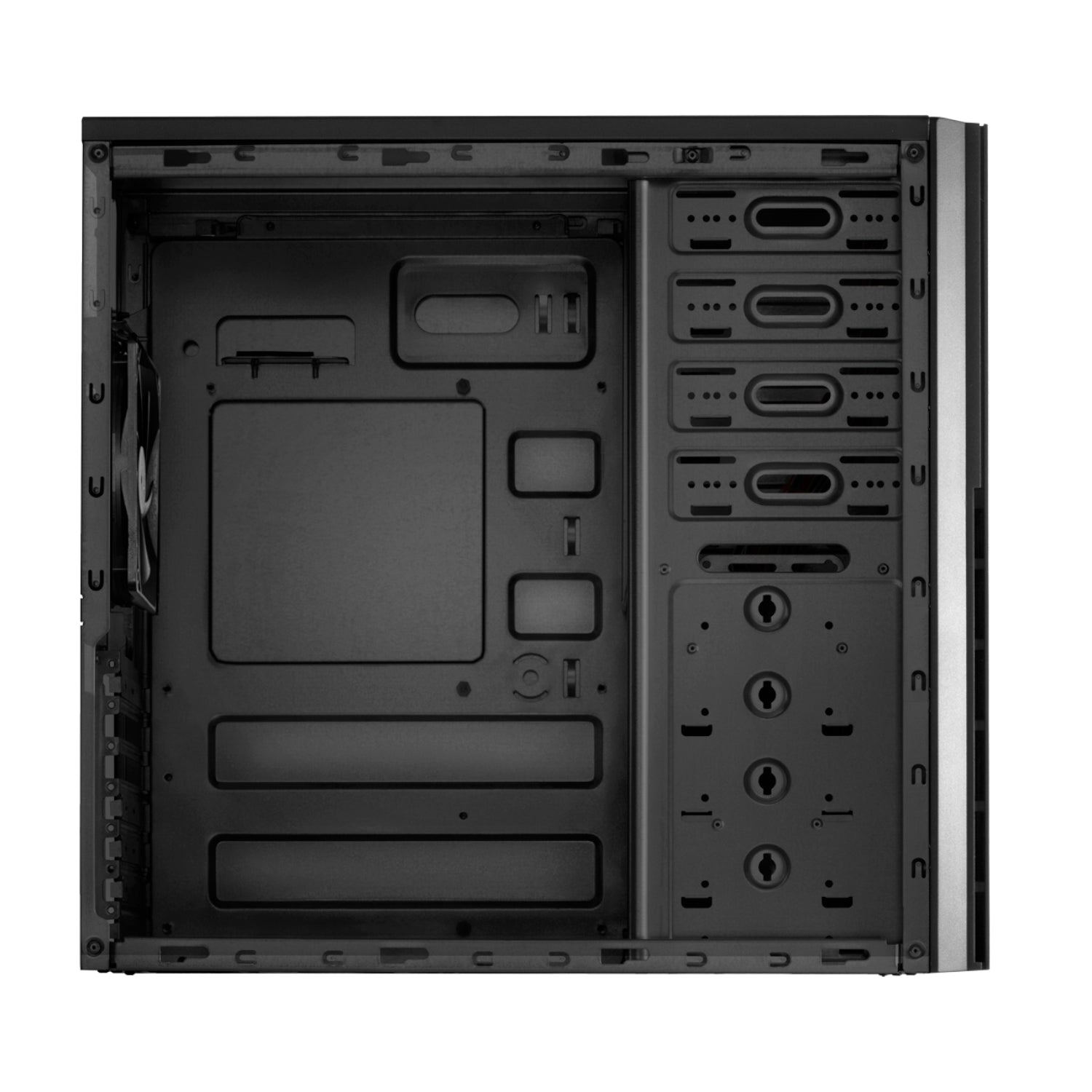 Image 3 for Antec VSK4000B ATX | Micro-ATX | ITX  Mini -Tower Chassis - Black