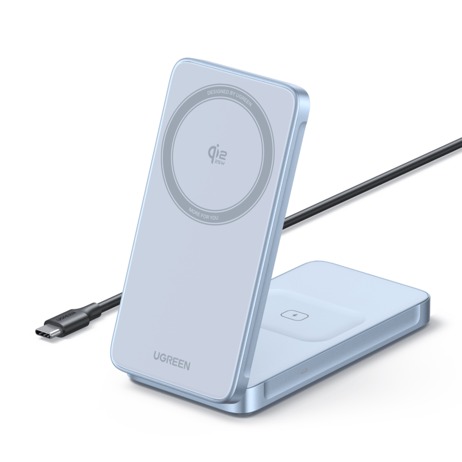Image 2 for UGreen 25W 2-in-1 Magnetic Wireless Charger