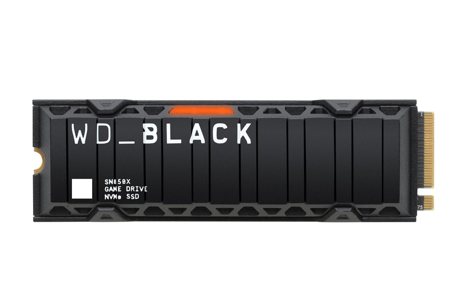 WD Black SN850X 2TB M.2 2280 NVMe PCIe 4.0 SSD with Heatsink