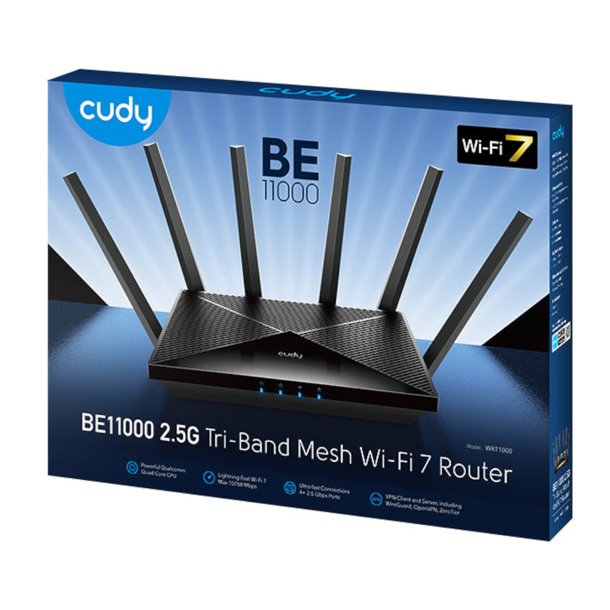 Image 5 for Cudy BE11000 Wi-Fi7 Gigabit Mesh Router