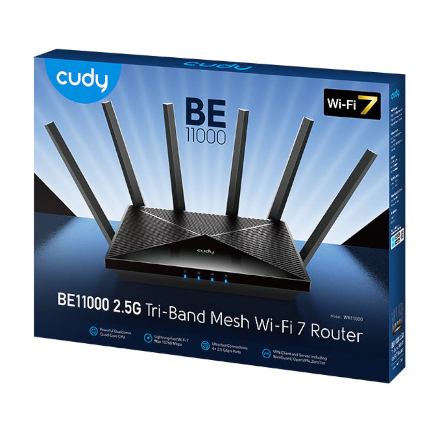 Image 5 for Cudy BE11000 Wi-Fi7 Gigabit Mesh Router