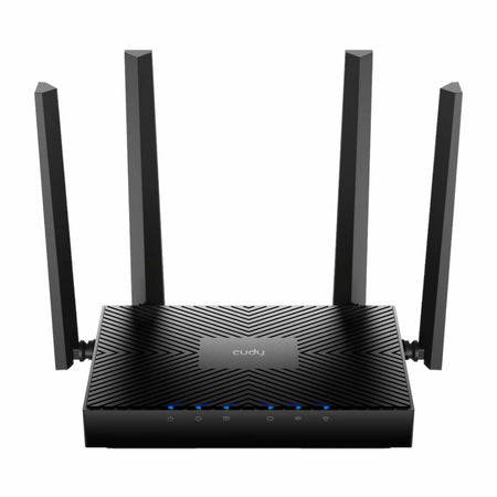 Image 3 for Cudy AX3000 5-Port Gigabit Dual-Band Wi-Fi 6 Mesh Router – Black