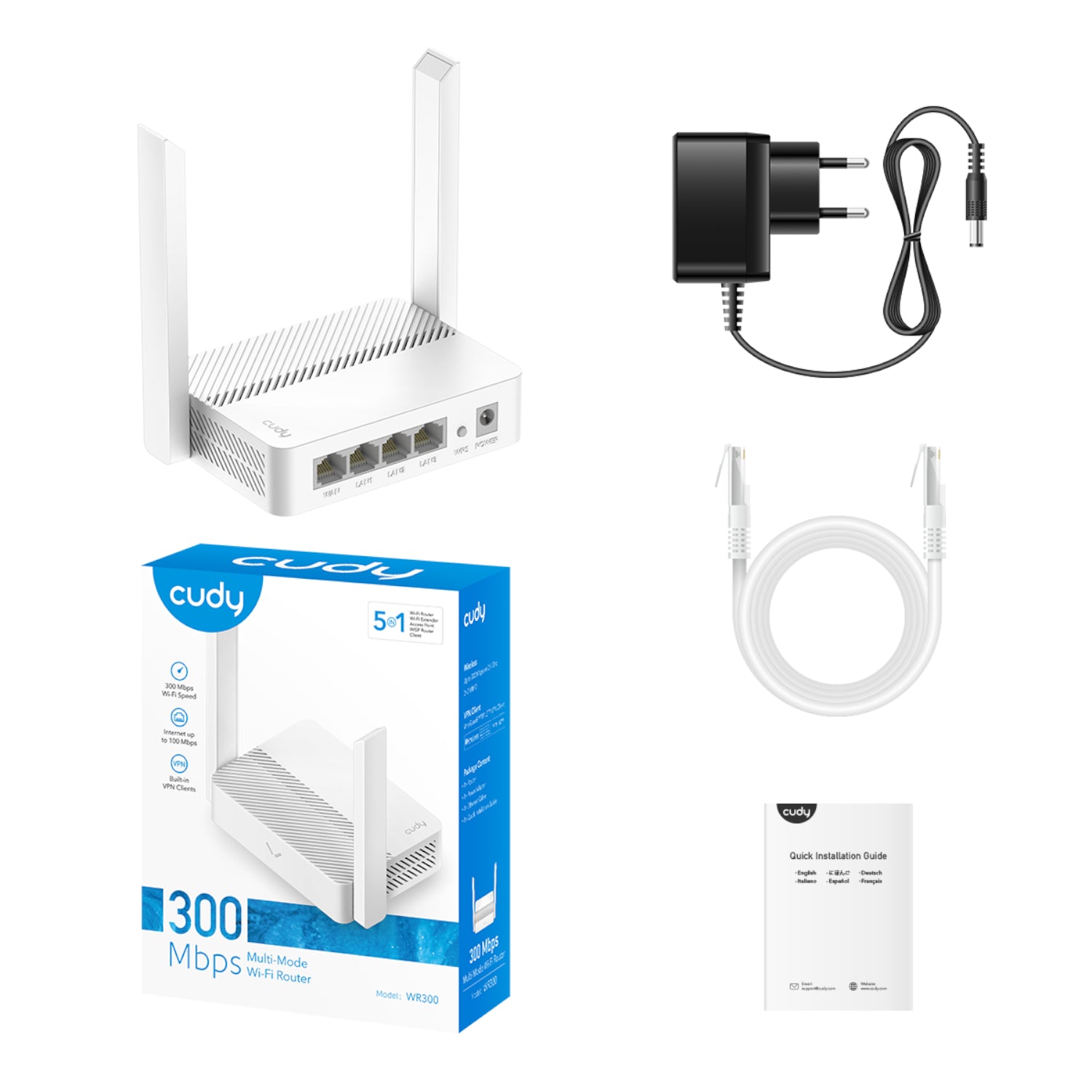 Image 6 for Cudy N300 2.4GHz Wi-Fi Router