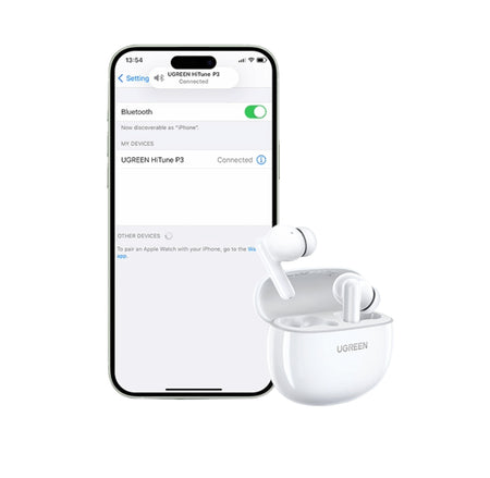 Image 4 for UGREEN HiTune P3 In-Ear Wireless Earbuds–White