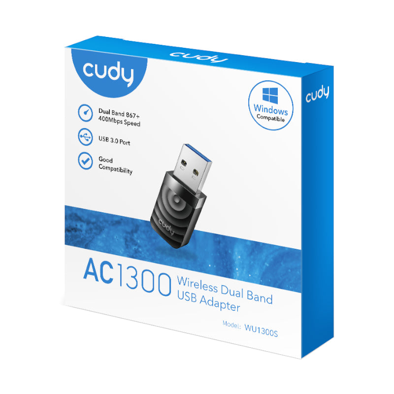 Image 4 for Cudy 1300Mbps High Gain WiFi USB3.0 Adapter