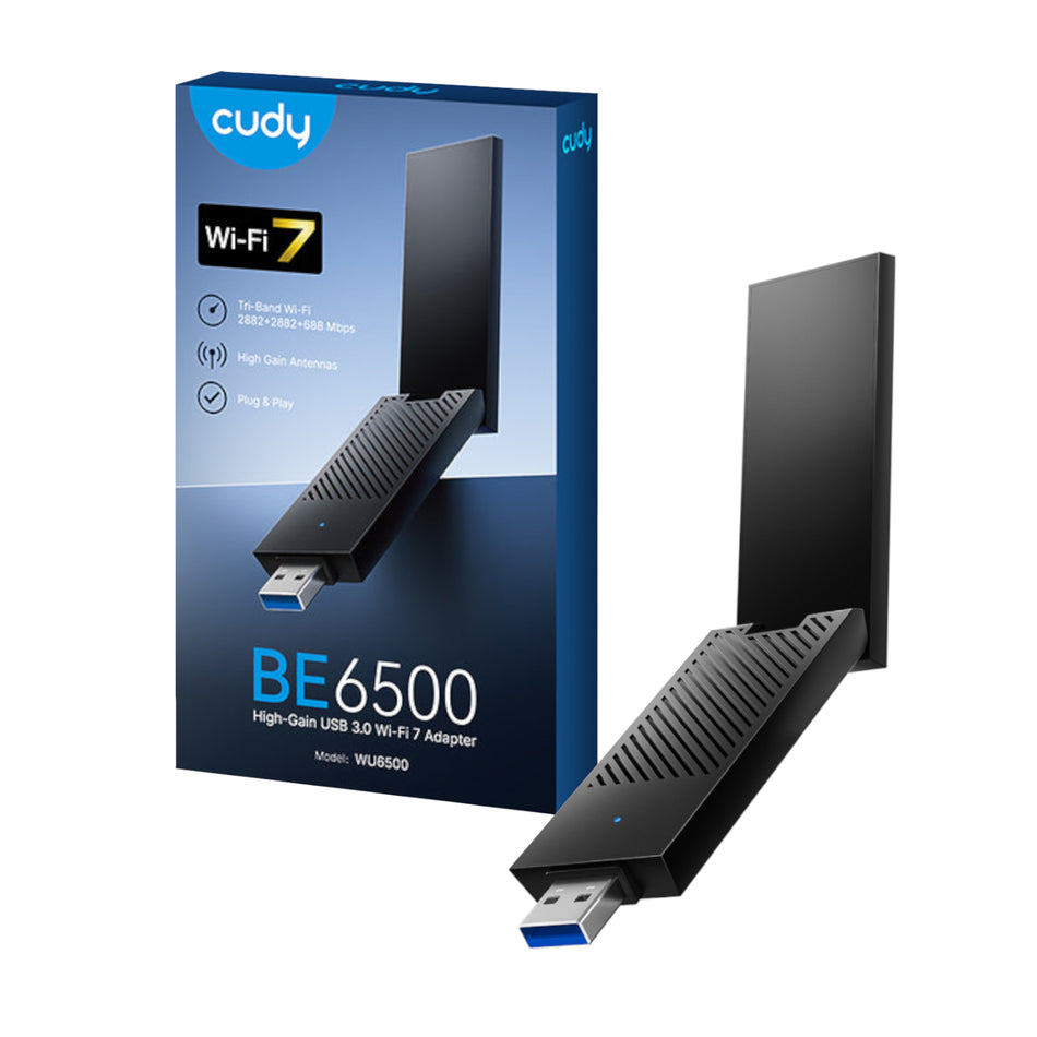 Image 1 for Cudy BE6500 Tir-Band Wi-Fi7 USB 3.0 Adapter