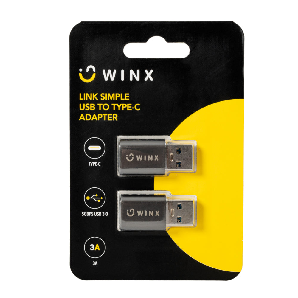 Image 6 for WINX LINK Simple USB to Type-C Adapter Dual Pack