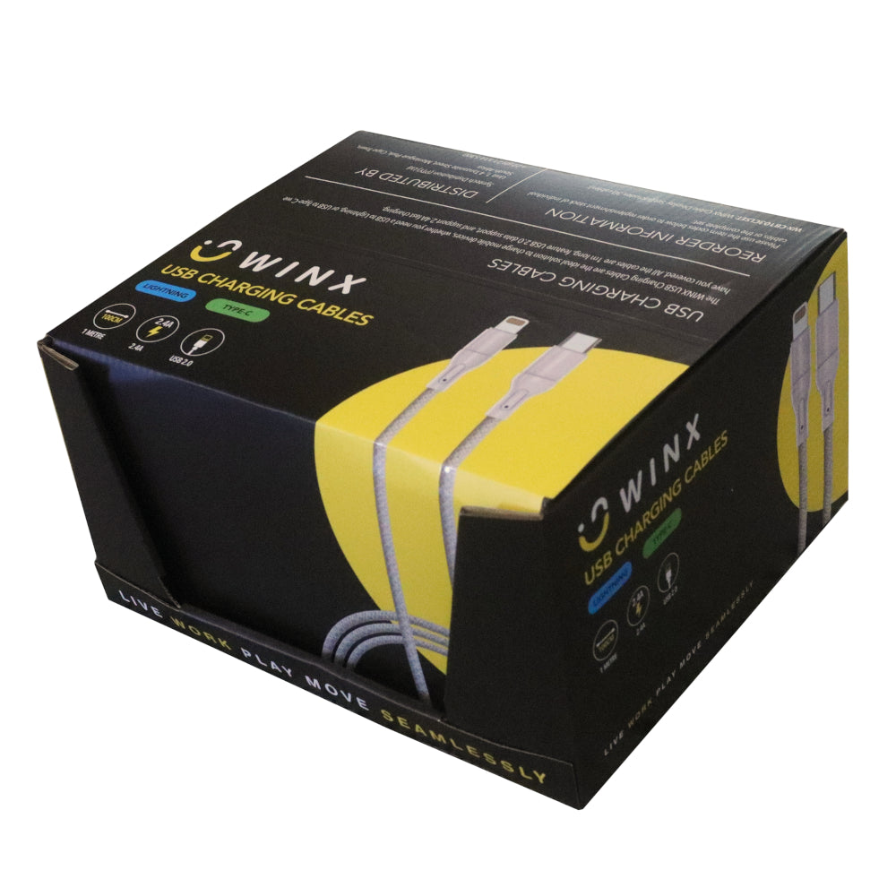Image 4 for WINX USB to Type-C|Lightning Charging Cables