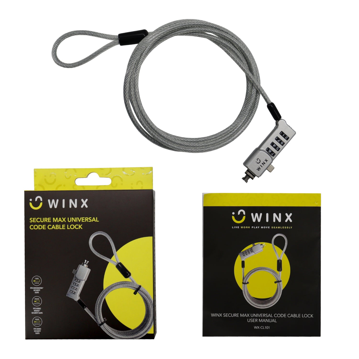 Image 5 for WINX Secure Max Universal Code Cable Lock