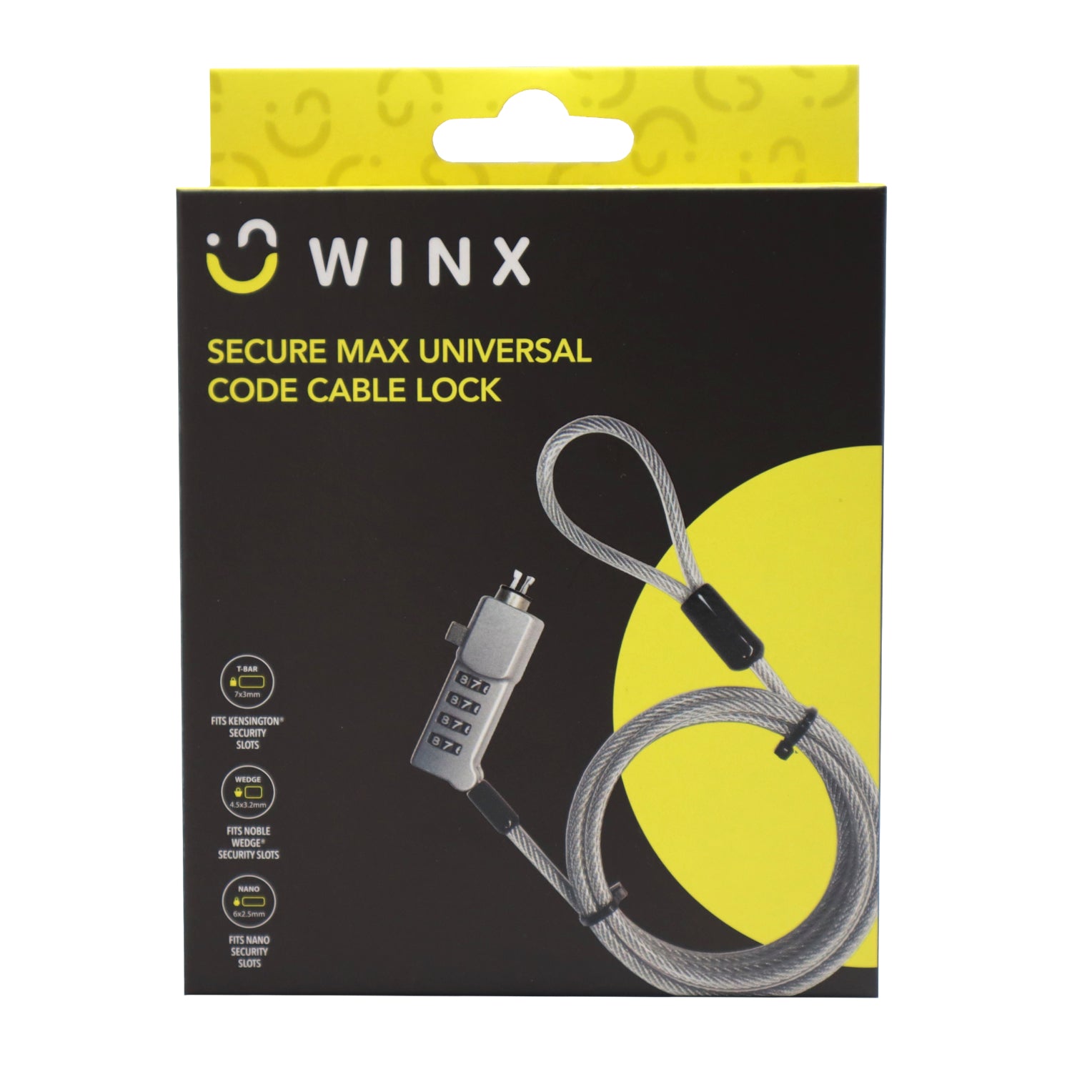 Image 6 for WINX Secure Max Universal Code Cable Lock