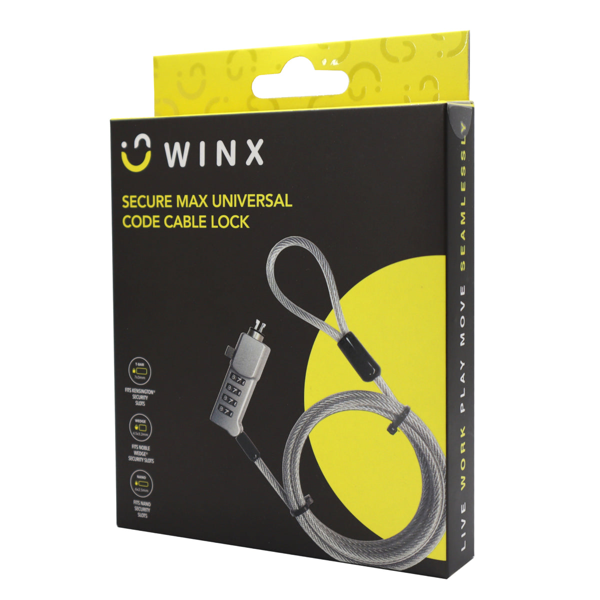 Image 7 for WINX Secure Max Universal Code Cable Lock