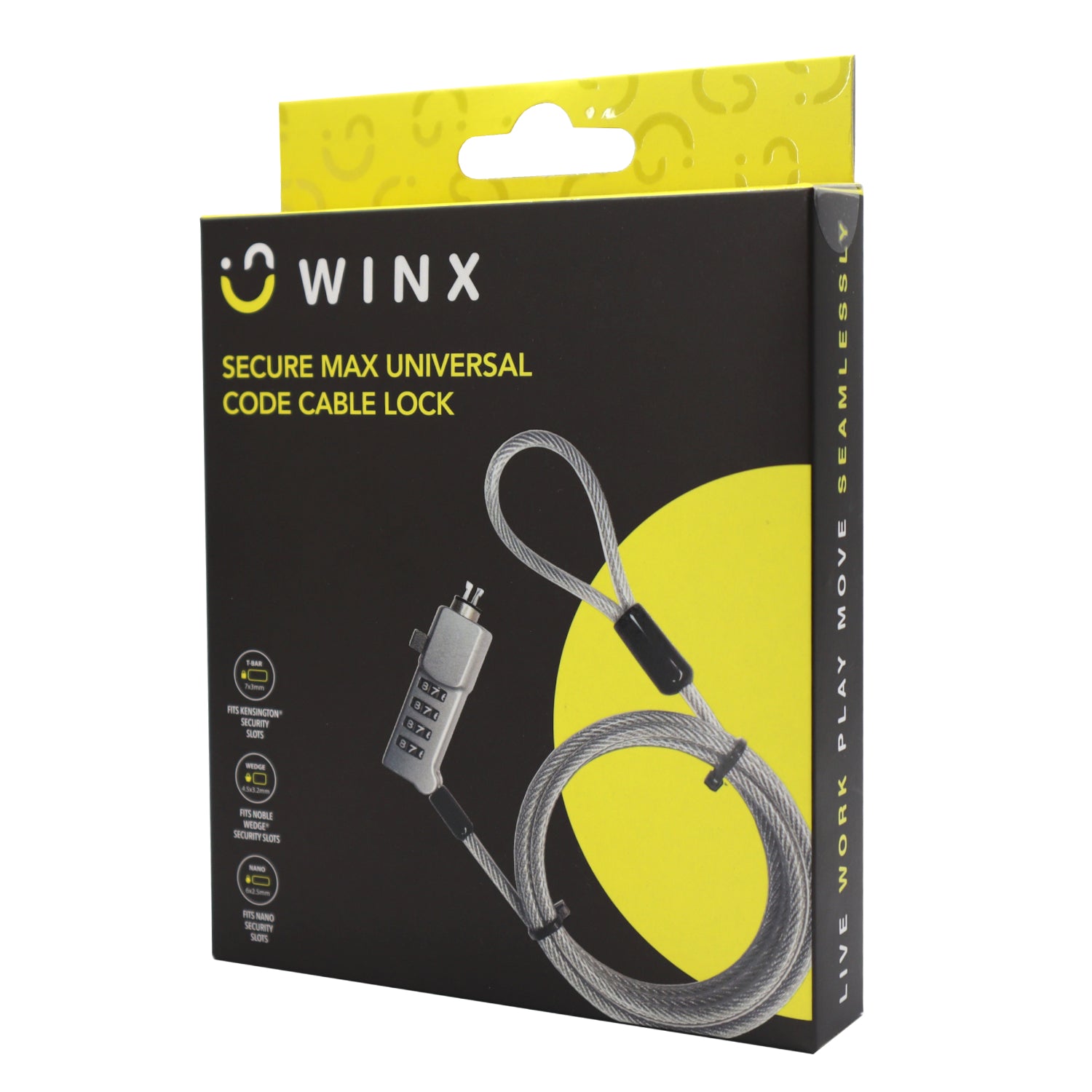 Image 7 for WINX Secure Max Universal Code Cable Lock