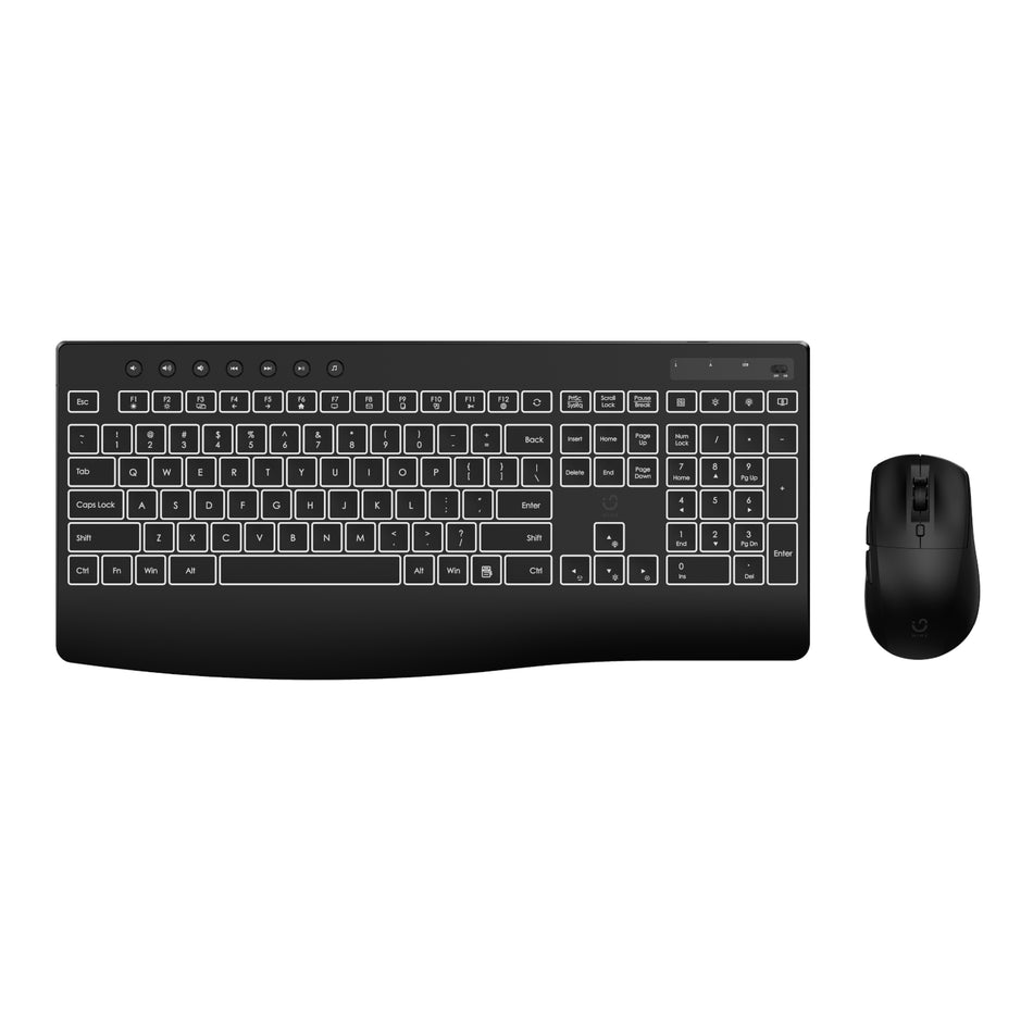 Image 1 for WINX DO Business Backlit Wireless Keyboard and Mouse Combo