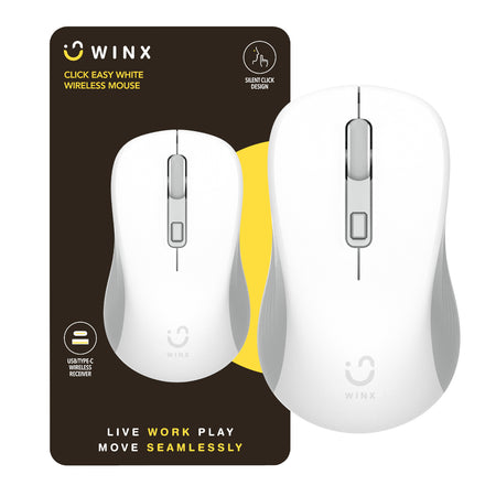 Image 1 for WINX CLICK Easy 1600DPI 2.4GHz Wireless Mouse - White
