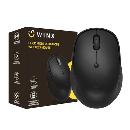 Image 1 for WINX CLICK More Dual-Mode Wireless Mouse - Black