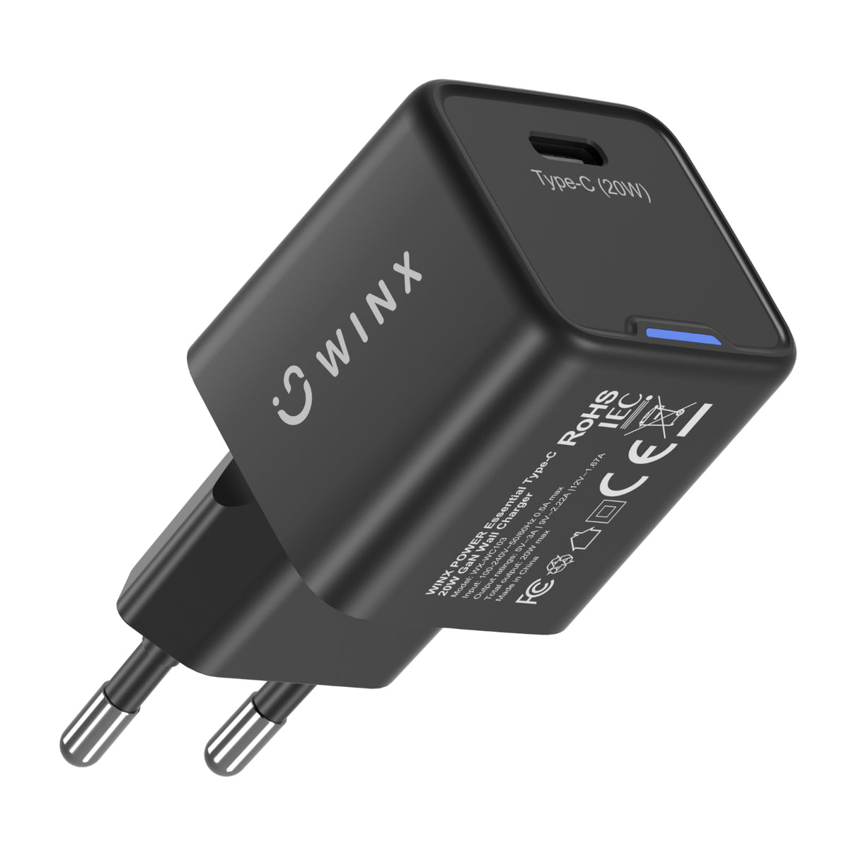 Image 5 for WINX POWER Essential Type-C 20W GaN Wall Charger