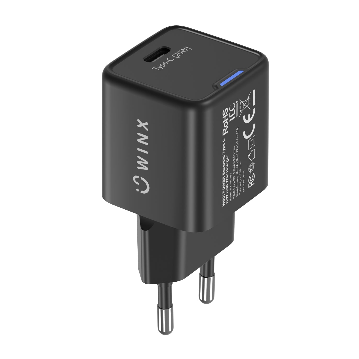Image 6 for WINX POWER Essential Type-C 20W GaN Wall Charger