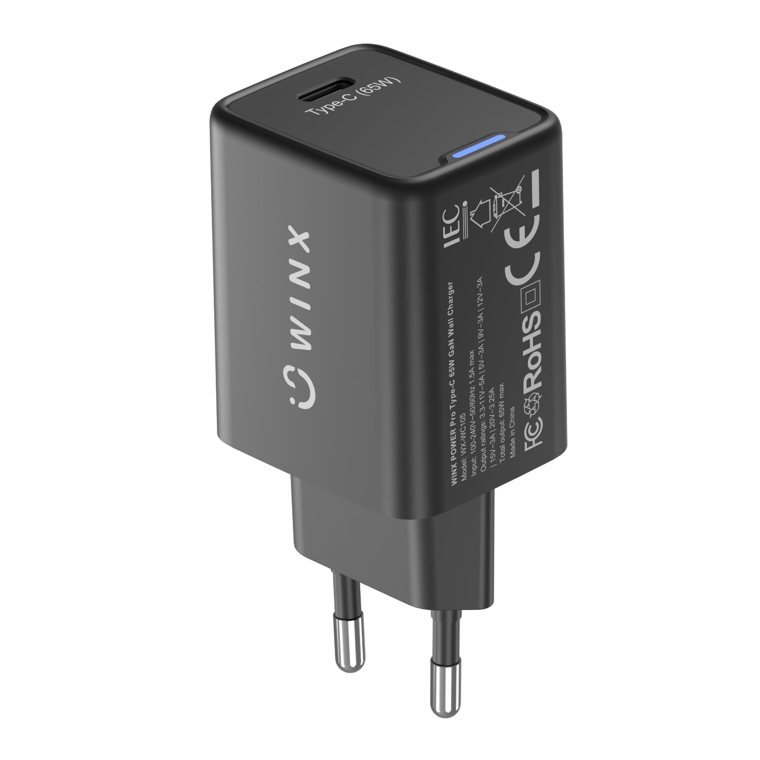 Image 4 for WINX POWER Pro Type-C 65W GaN Wall Charger
