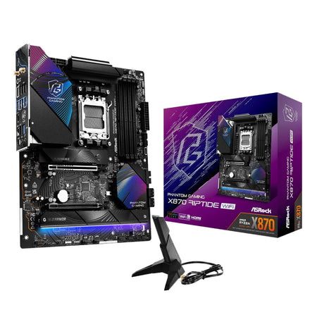 Image 1 for ASRock X870 Riptide AM5 Wi-Fi Phantom Gaming Motherboard