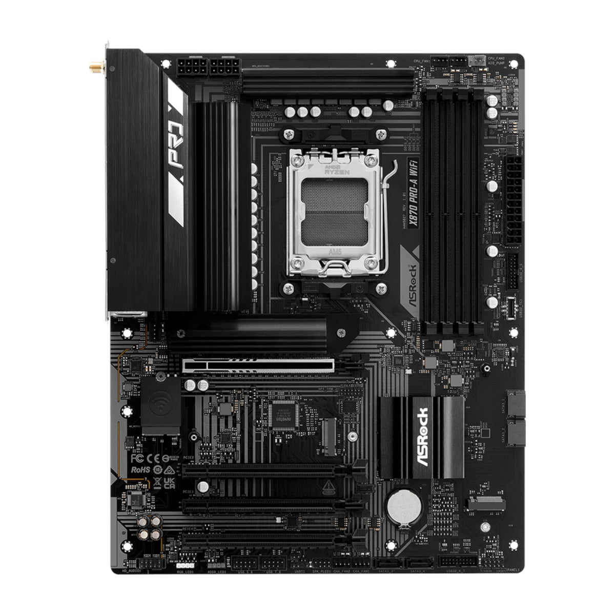 Image 2 for ASRock X870 A-Pro WiFi AMD AM5 ATX Gaming Motherboard