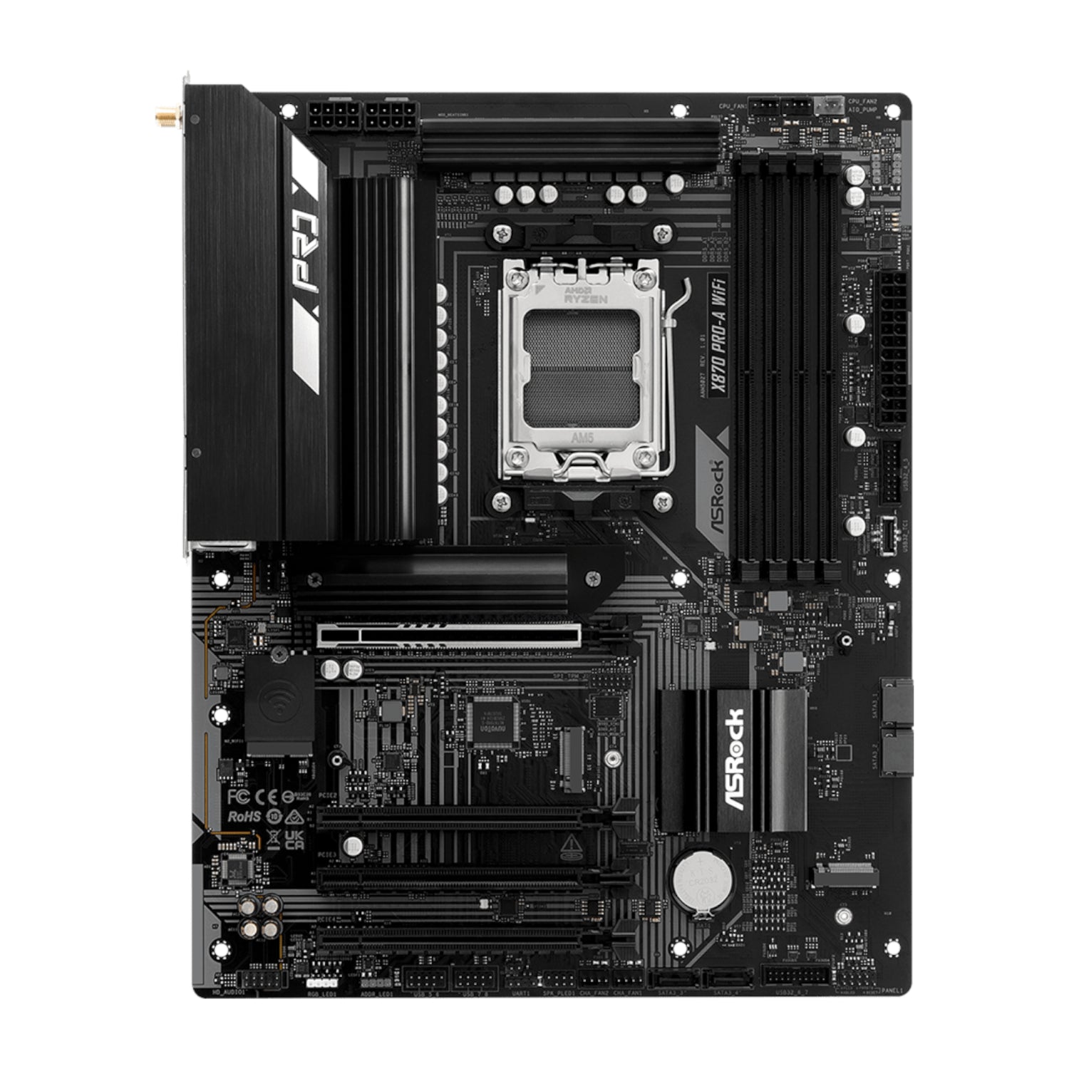 Image 2 for ASRock X870 A-Pro WiFi AMD AM5 ATX Gaming Motherboard