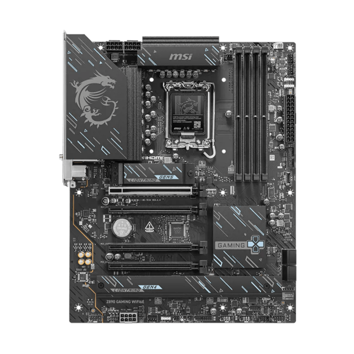 Image 2 for MSI Z890 GAMING WIFI6E Intel LGA1851 ATX Motherboard