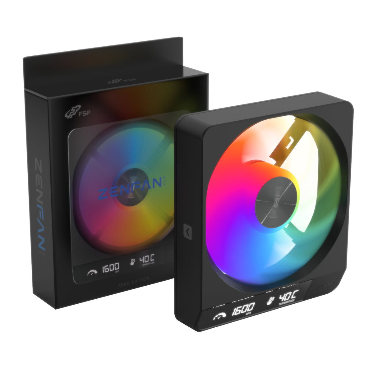 Image 1 for FSP ZENFAN 120mm ARGB PWM Smart Fan - Black