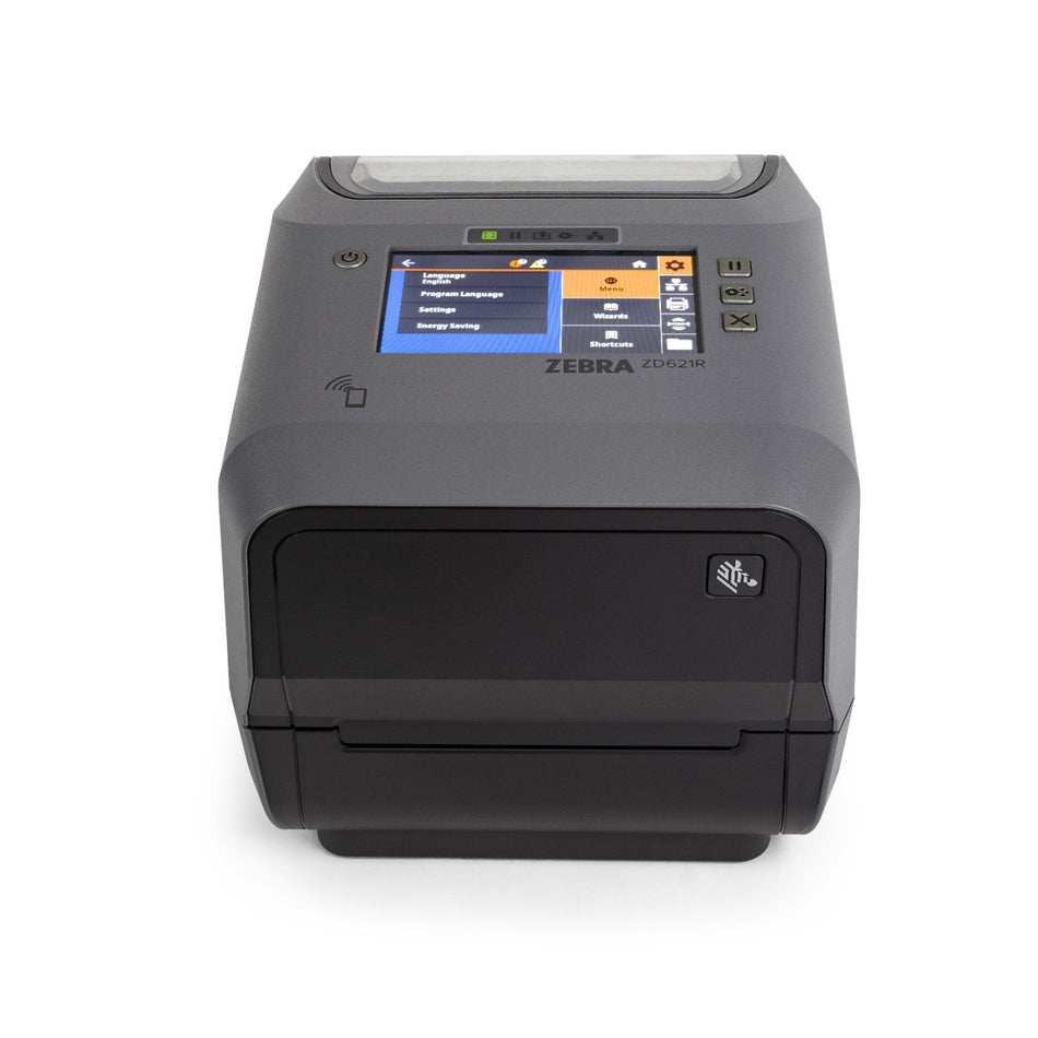 Zebra ZD621R Thermal Transfer Label Printer - 203 dpi, RFID Enabled