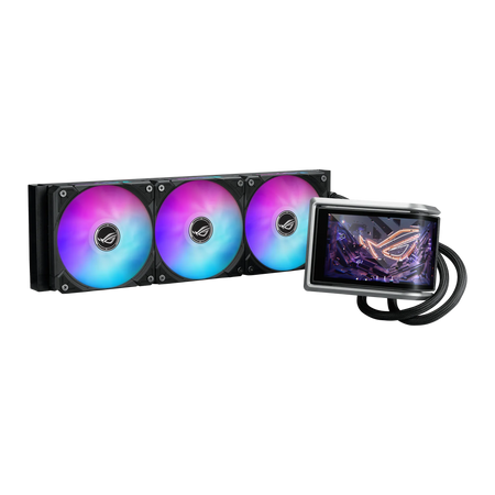 Image 8 for ASUS Cooler Water block dimention: 133X105X123 mm. Radiator Dimension:394x140x32mm. Intel: LGA 1700