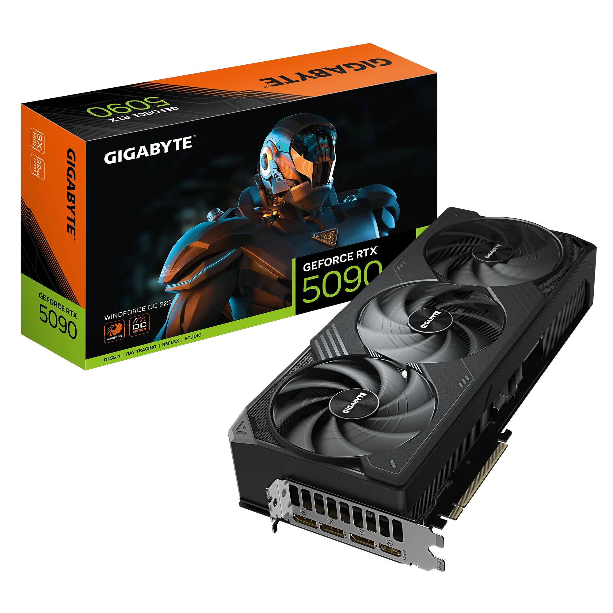 Image 3 for GIGABYTE GeForce RTX 5090 Windforce OC 32GB GPU