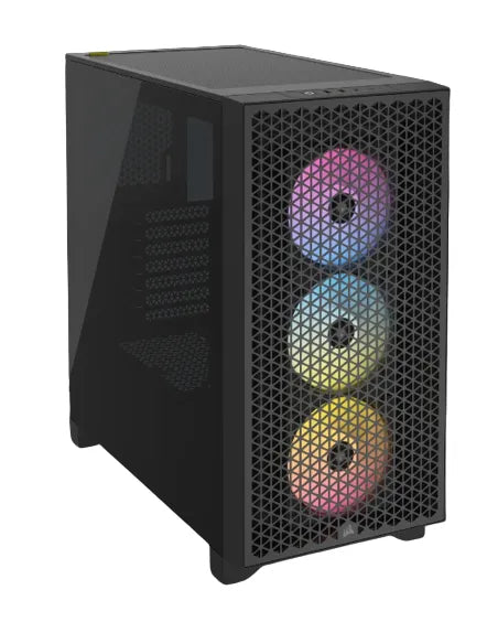 Image 9 for Corsair 3000D RGB Airflow Black Mid-Tower PC Case