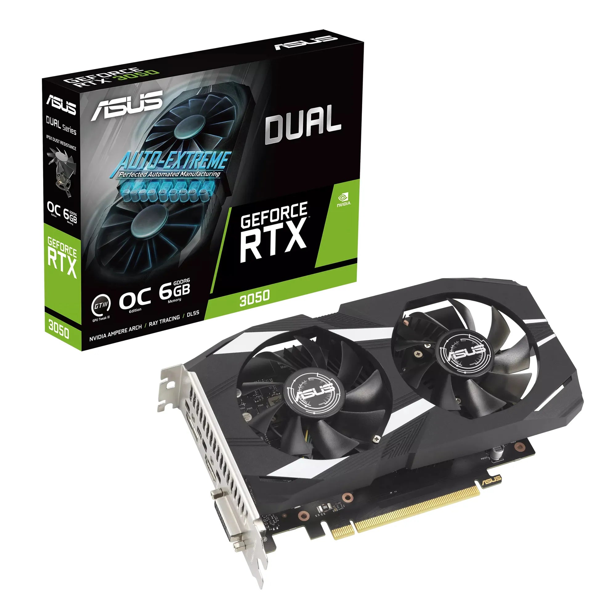 Image 6 for ASUS Dual GeForce RTX 3050 OC Edition 6GB GDDR6 Graphics Card