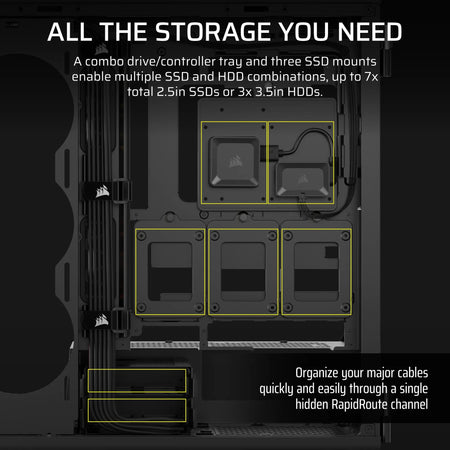 Image 6 for Corsair iCUE LINK 5000T LX RGB Mid-Tower PC Case
