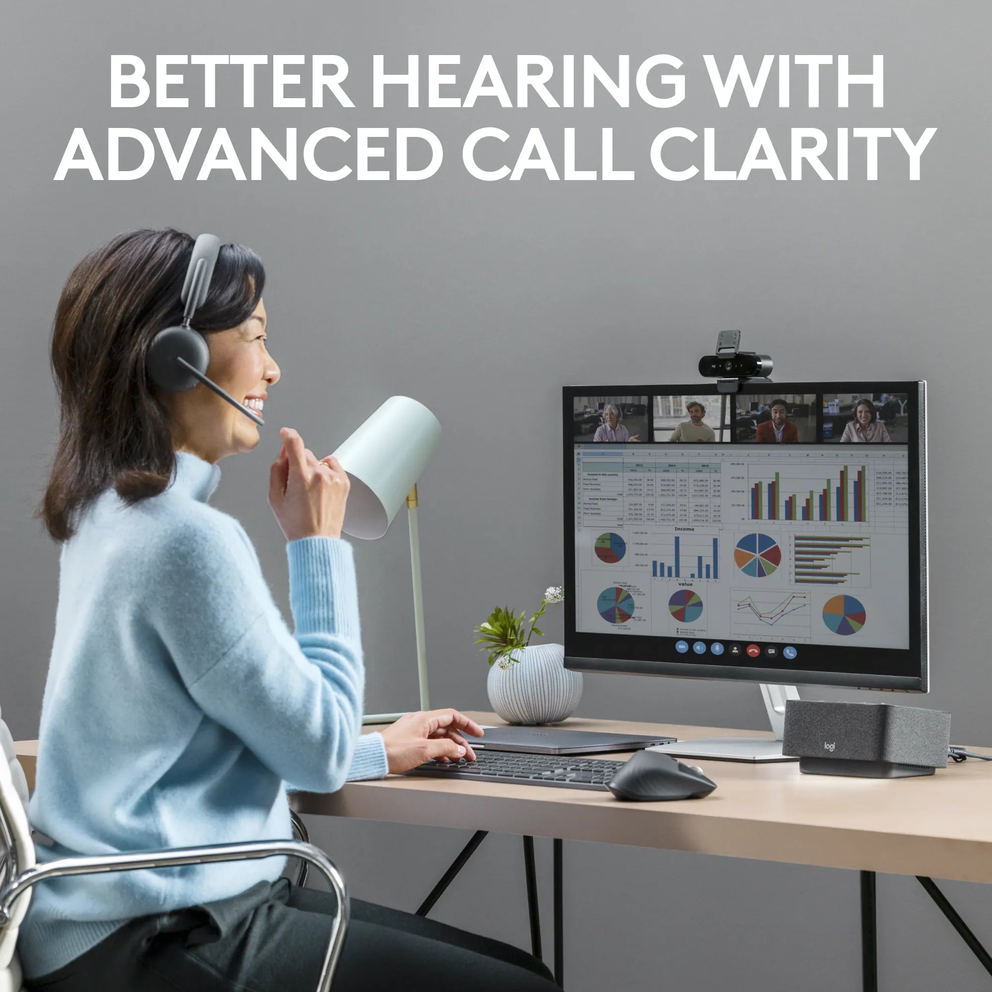 Image 7 for Logitech Zone Wireless 2 UC Headset