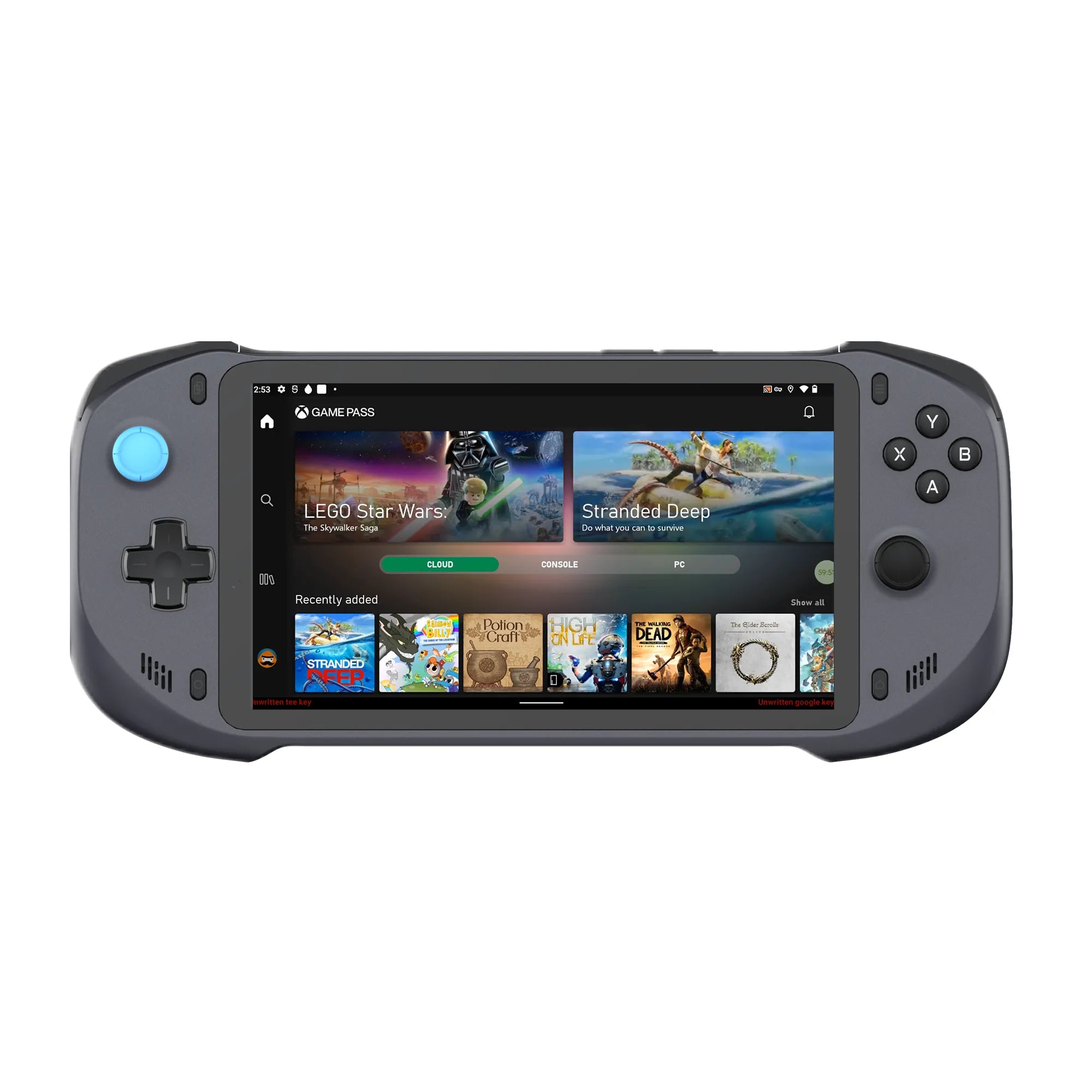 Image 2 for Abxylute One 64GB Handheld Gaming Device with Screen Protector