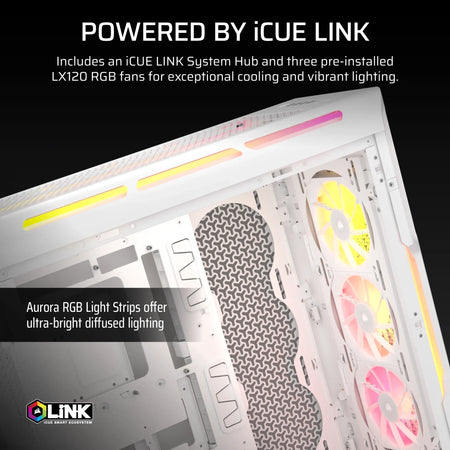 Image 8 for Corsair iCUE LINK 5000T LX RGB Mid-Tower PC Case
