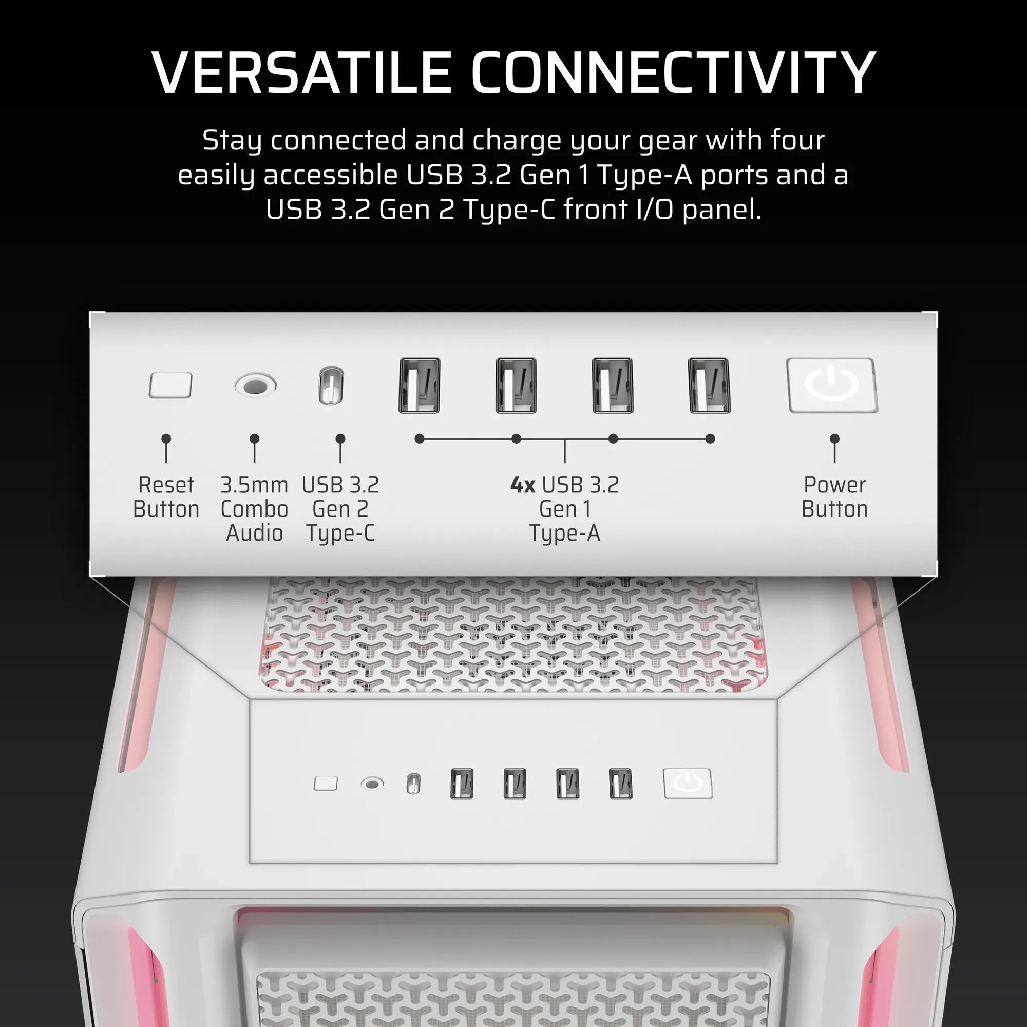 Image 9 for Corsair iCUE LINK 5000T LX RGB Mid-Tower PC Case